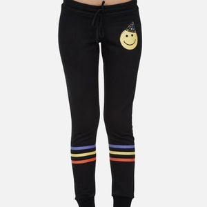 Lauren Moshi Happy Face sweatpants